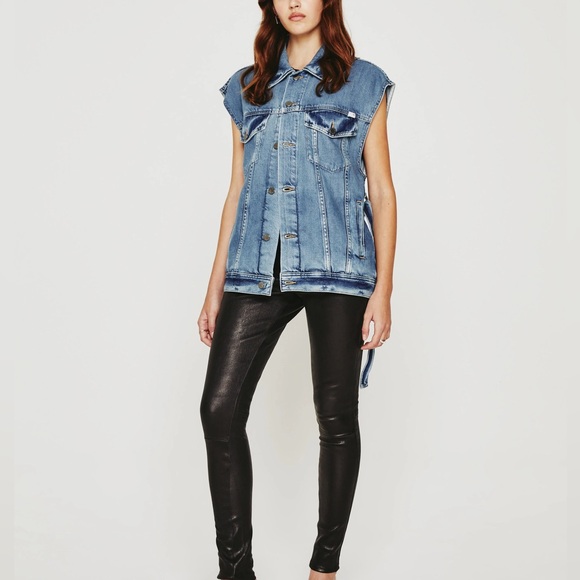 AG Denim Kendrix Trucker Vest | Size Small - Picture 1 of 6